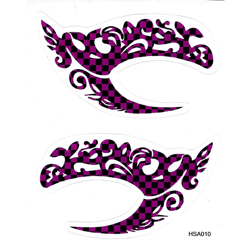 HSA010 left and right eye temporary tattoo sticker