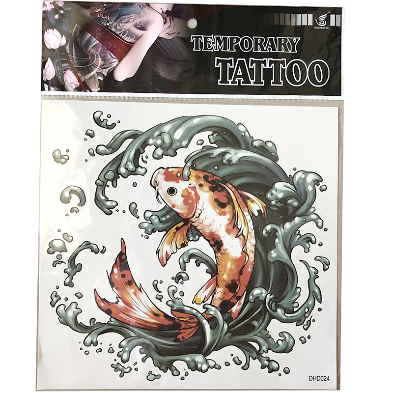 DHD001-059 Big picture Back Tattoo Sticker