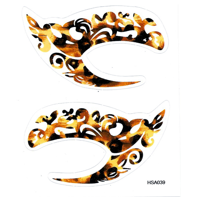 HSA039 makeup shining glitter eye shadow tattoo sticker
