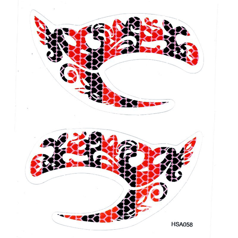 HSA058 Lady's party fashion waterproof eye tattoo sticker