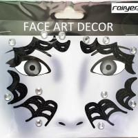 HW-EYE-001 Halloween children adult people face sticker HW-EYE-001