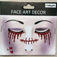 Halloween children adult people face sticker HW-EYE-004