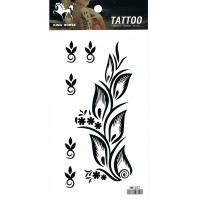 HM1072 Body art tattoo waterproof temporary flower tattoo sticker