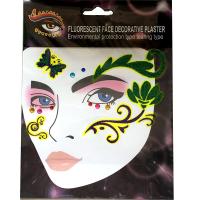 FST005 Ladys party sexy glitte face direct sticker crystal stick