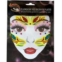 FST007 fashion glitter acrylic face tattoo diamond sticker