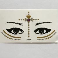 DG004 gold eye sticker face decoration sticker