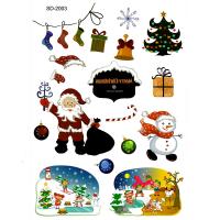 SD-2003 Temporary tattoo sticker Waterproof Temporary Tattoo sticker Merry Christmas Santa Claus deer candle snowman tree tatto flash tatoo fake-tattoo sticker