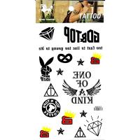 HM933 temporary body art tattoo sticker