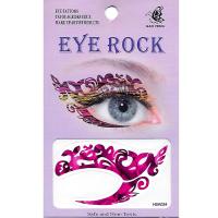 HSA024 left and right eye temporary tattoo sticker